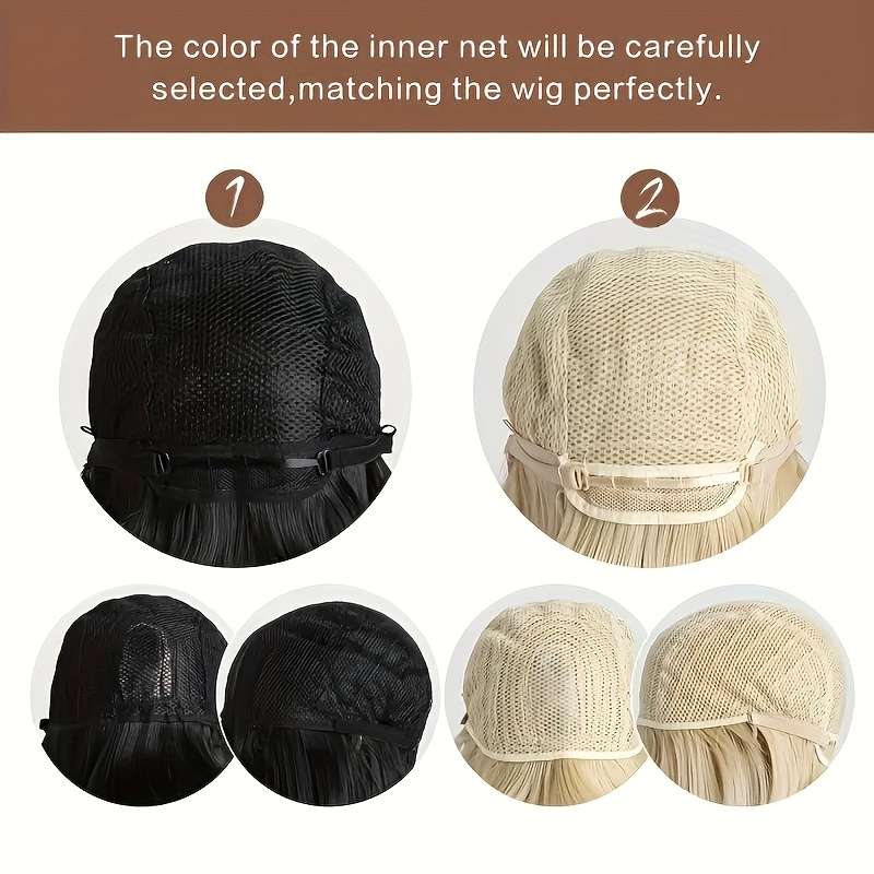 1Pc Mixed Color 30.48cm Fashion Design Wig
