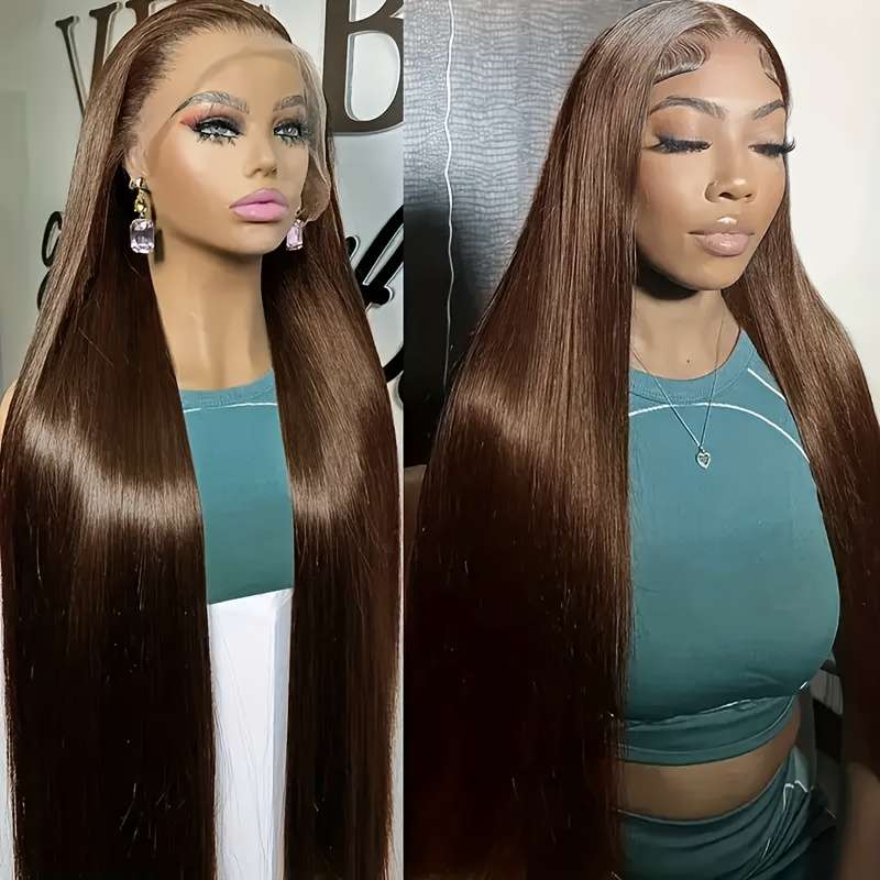 1Pc Brown 60.96cm Fashion Design Wig