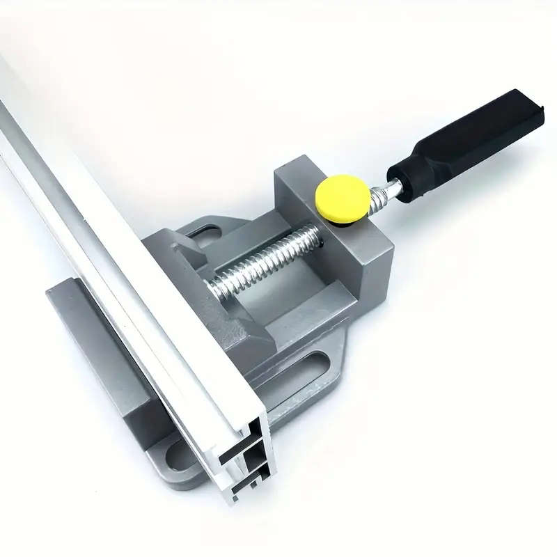 1pc PMMJ Heavy-Duty Aluminum Alloy Table Vise with Flat Mouth Clamp Multi-Function Workbench Pliers
