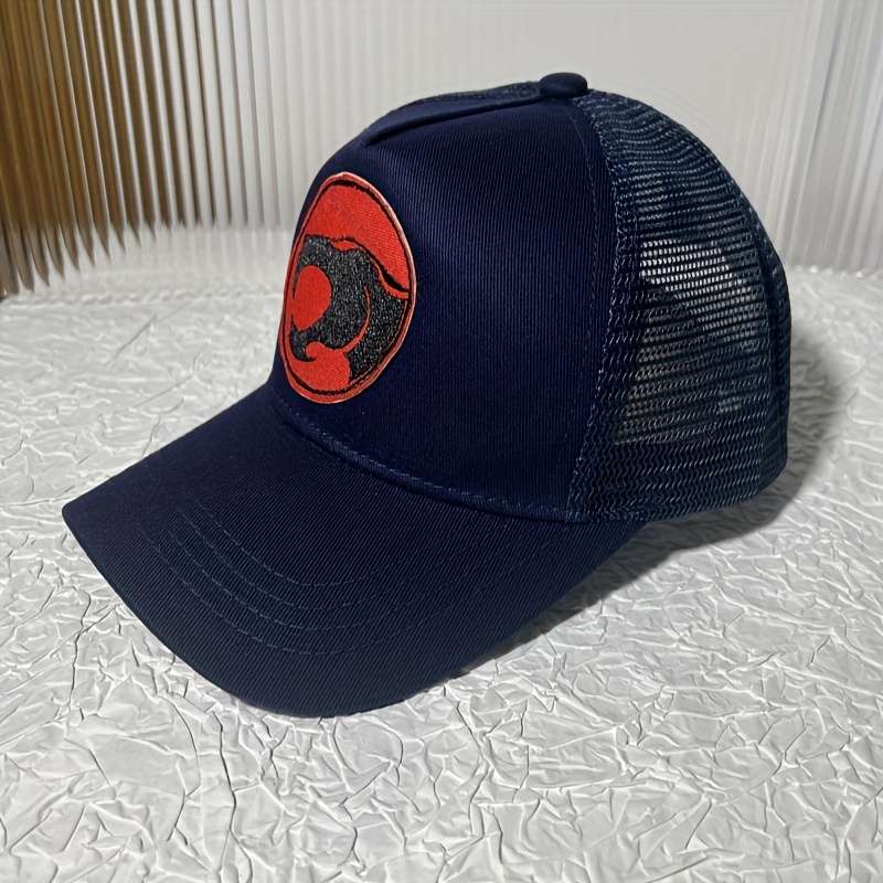 1pc Unisex Hip-Hop Baseball Cap Breathable Mesh Outdoor Casual Fashion Trucker Hat 65% Polyes