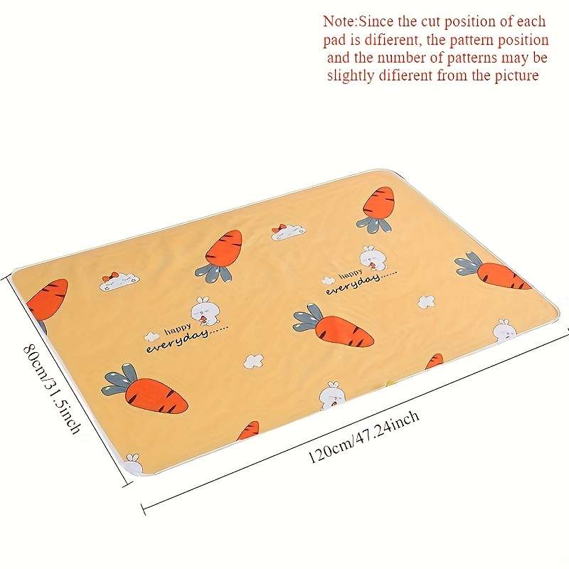 1Pc Diaper Orange Size 70.0X89.99Cm