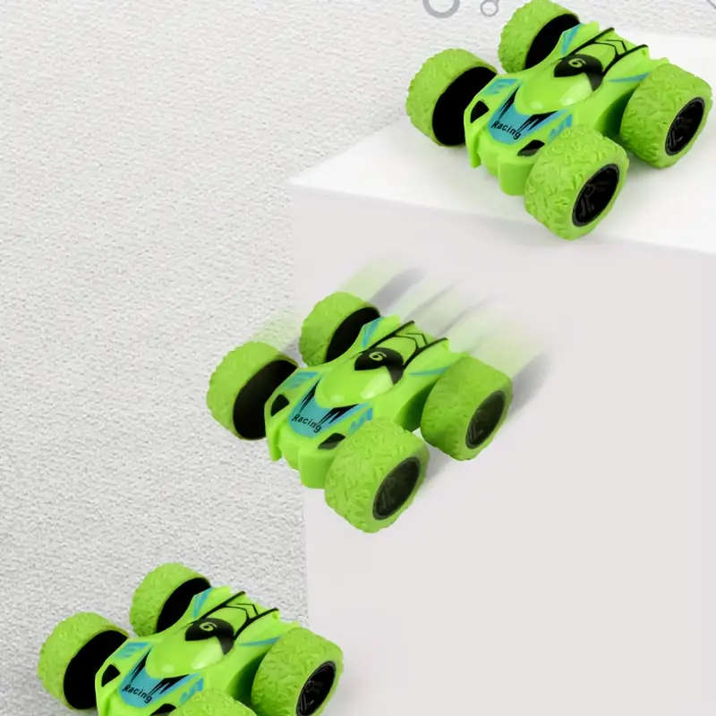 Dual Sided Car, Stunt Off-Road Mini Model, Color: Yellow