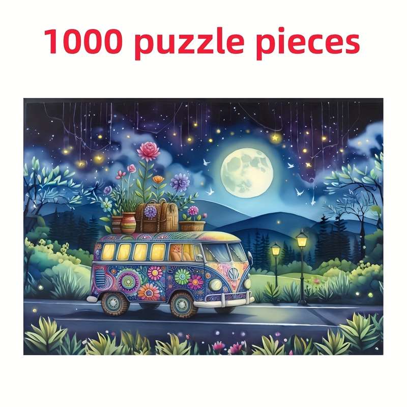 1000 Piece Paper Jigsaw Puzzle For Adults