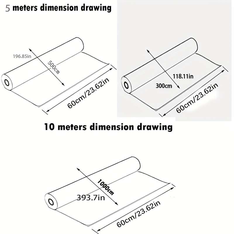 1PC Wall Stickers60x200cm 23.62inx78.74in