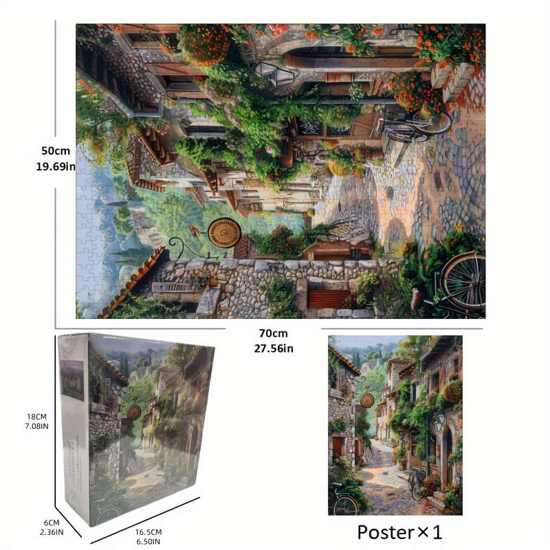 1000 Piece Paper Jigsaw Puzzle For Adults