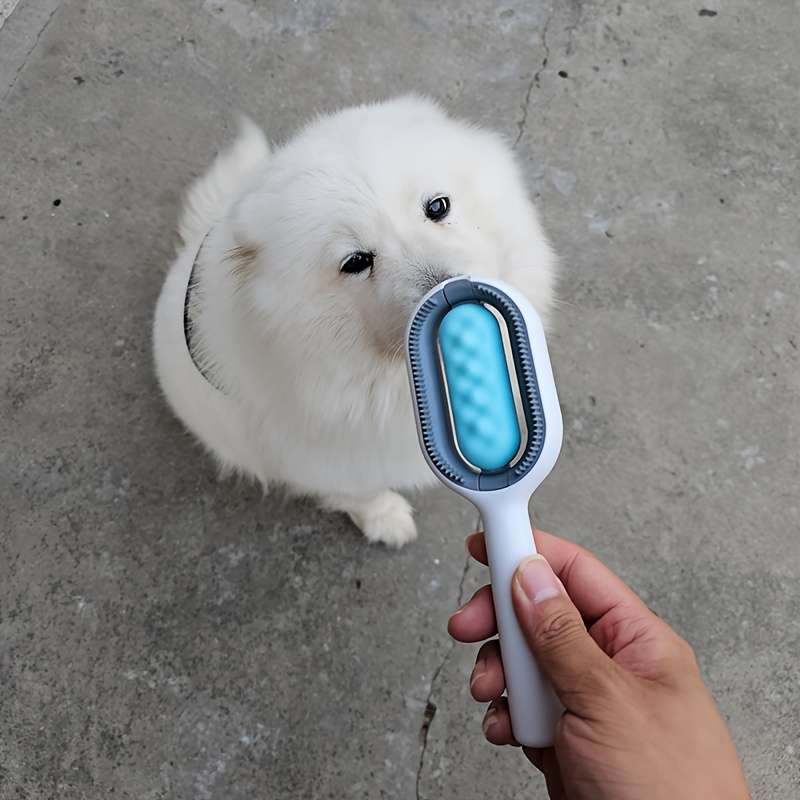 1pc Blue Short Pet Comb