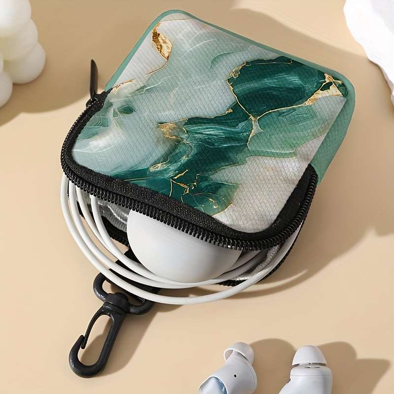 1pc 1pc Large Capacity Coin Wallet with Lapis Golden Pattern Beautiful And Simple Digital Printed