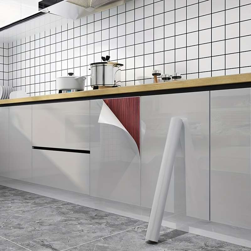 1PC Wall StickersLight Grey2 Meterss Long X 60 cm Wide