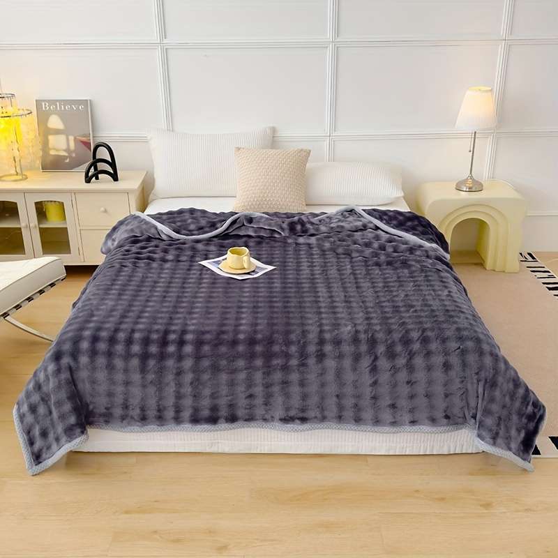 1ps Blanket Color Camel size 180x200cm