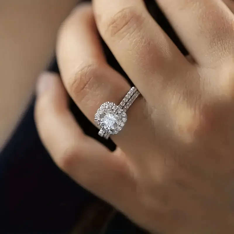 Elegant Fashion Imitation Zirconia Ring