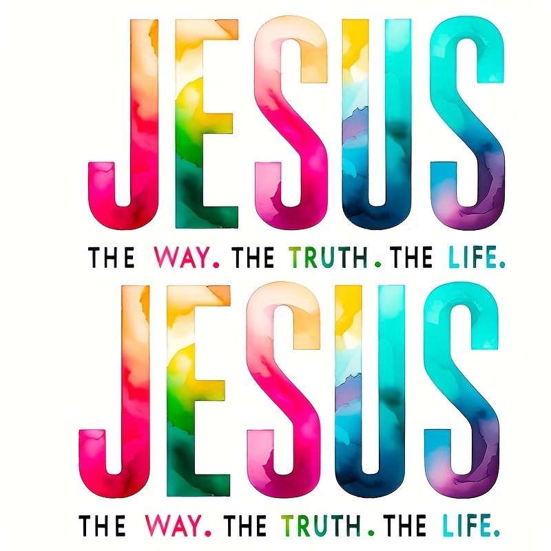 1pc Jesus Christian Themed Stickers