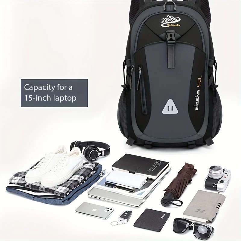 1pc Business Durable Travel Backpack Laptop Bag 16-inch Business Flight Approved Carry-On Backpack