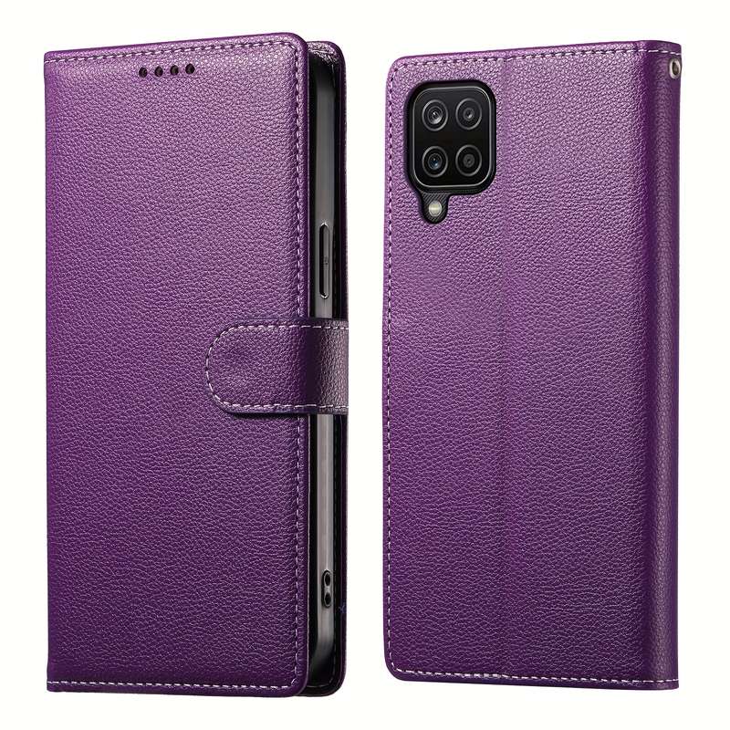 1pc Purple For Samsung Galaxy A12 Phone Cases
