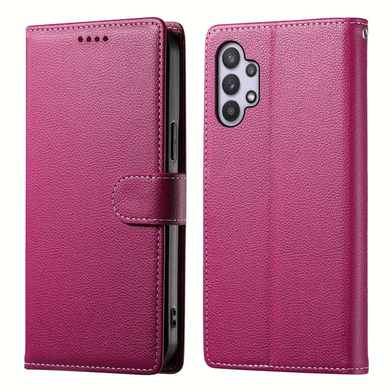 1pc Rose Red For Samsung Galaxy A32 5G Phone Cases