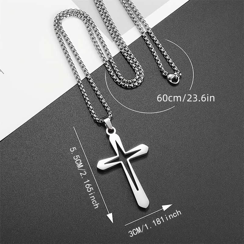 1 Piece Golden Jesus Theme Pendant