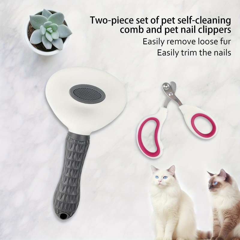 2pcS Set Random Color Pet Comb