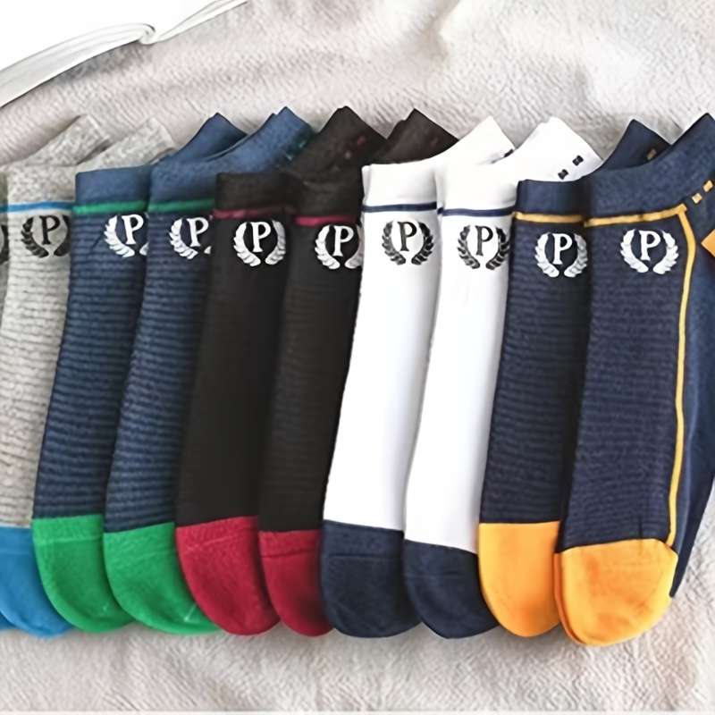5 Pairs Of Random Colors One Size High Elastic Socks