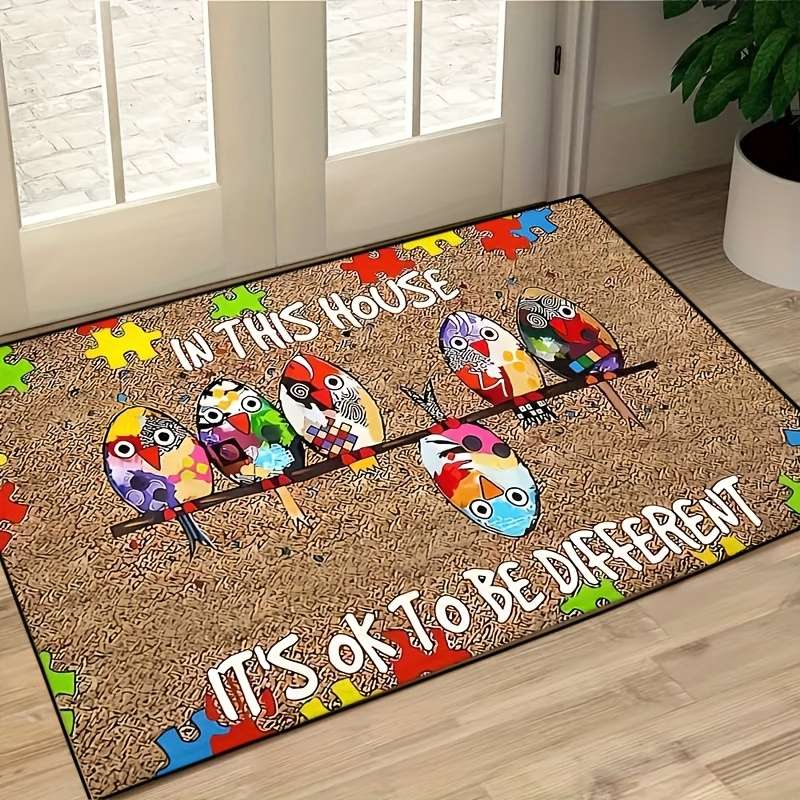 1Pc 40x60cm 15.7x23.6inch Floor Mat