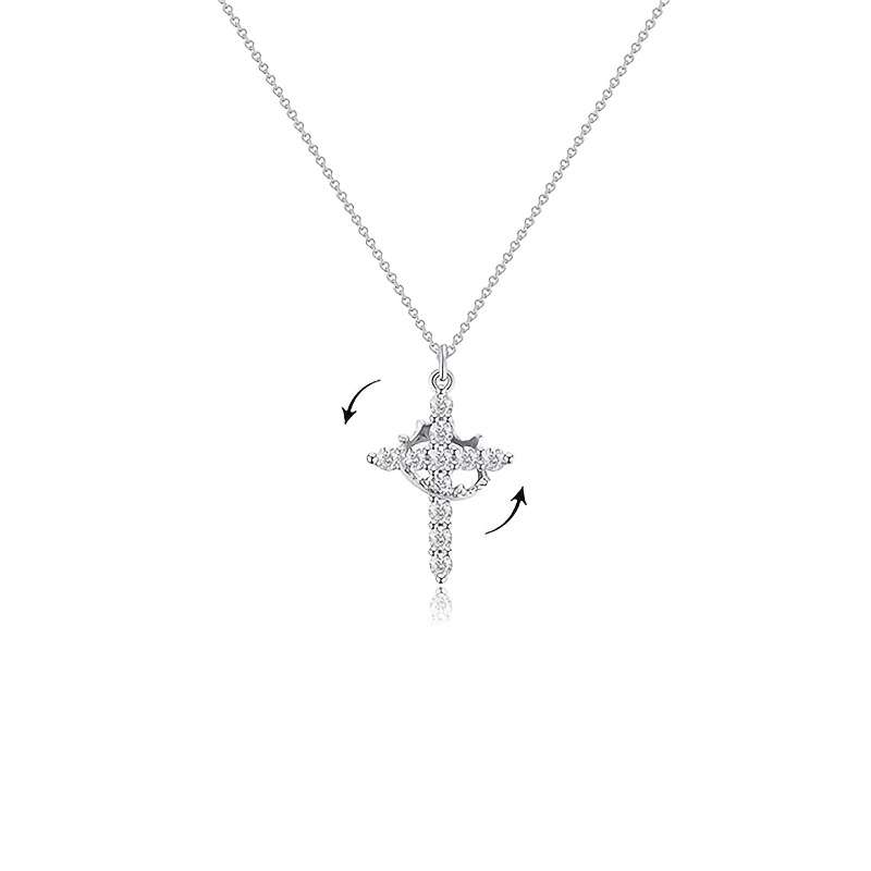 1 Piece Silvery Jesus Theme Pendant