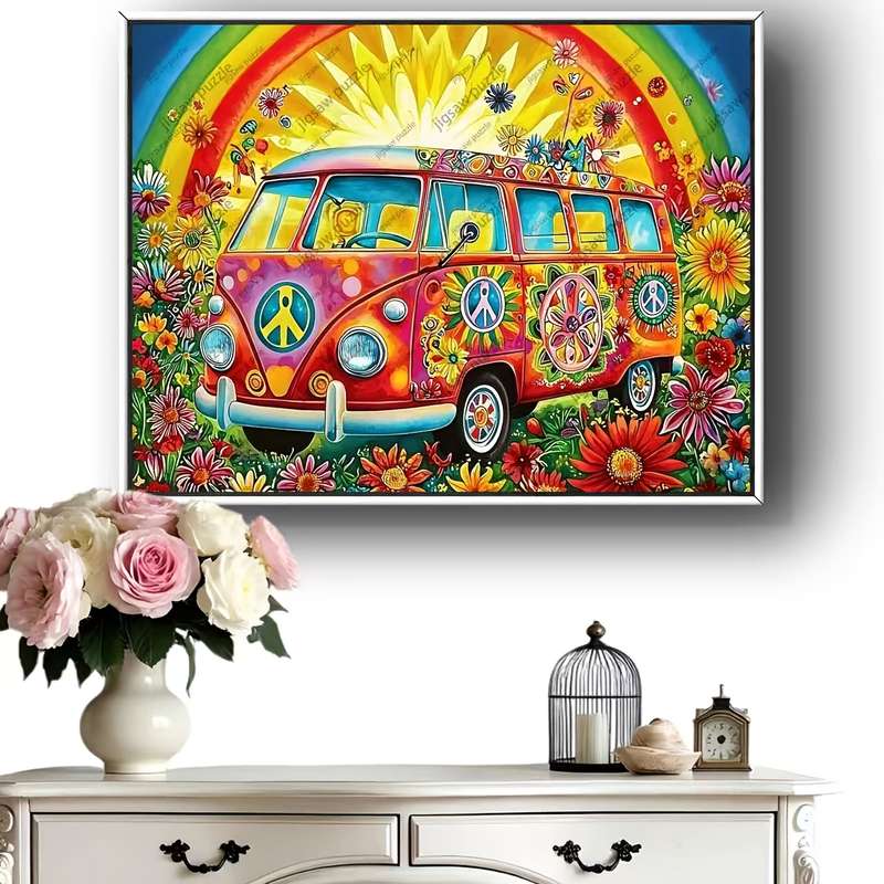1000 Piece Mini Paper Jigsaw Puzzle