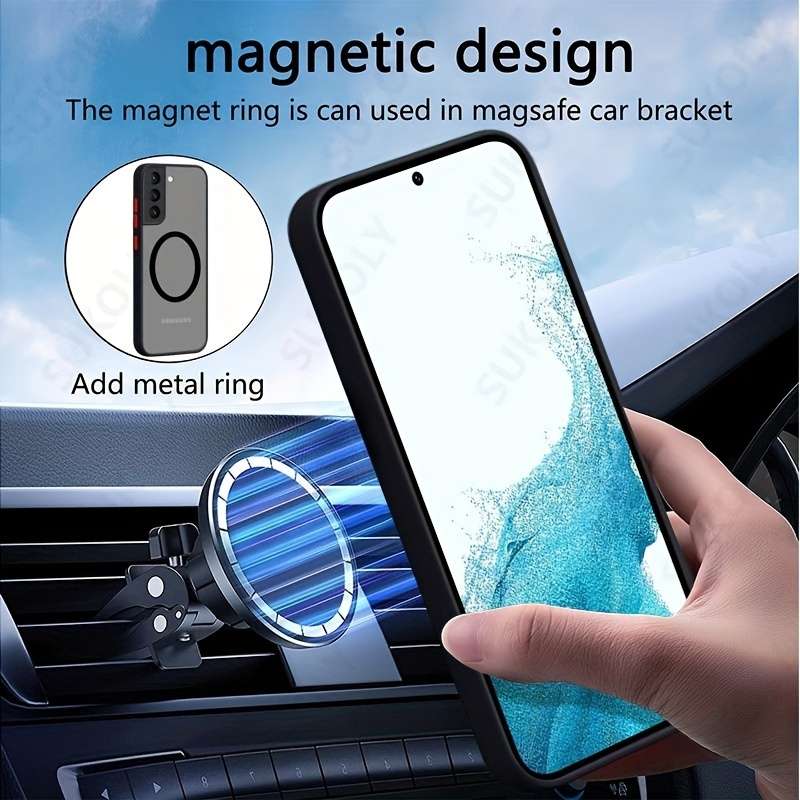 1pc Black For Samsung Galaxy A73 5G Phone Cases