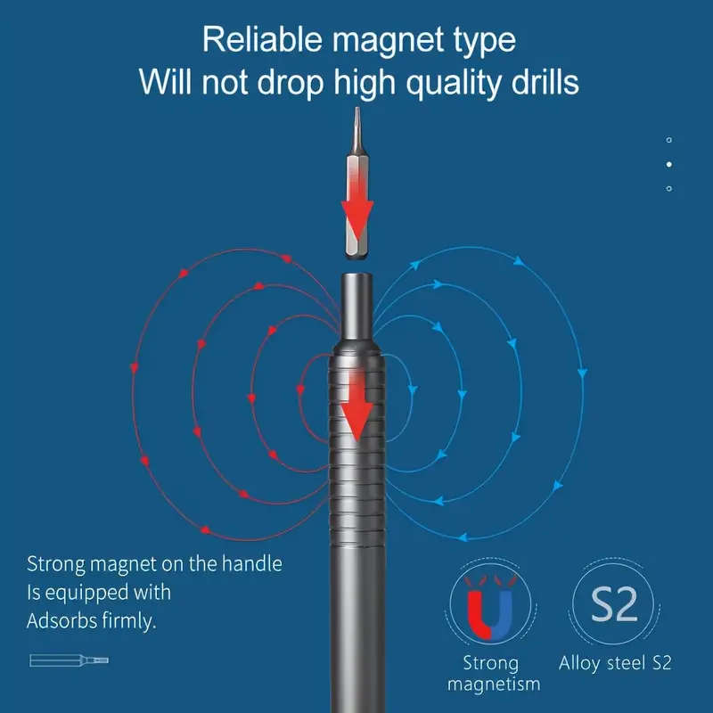 24-In-1 Precision Screwdriver Magnetic Set