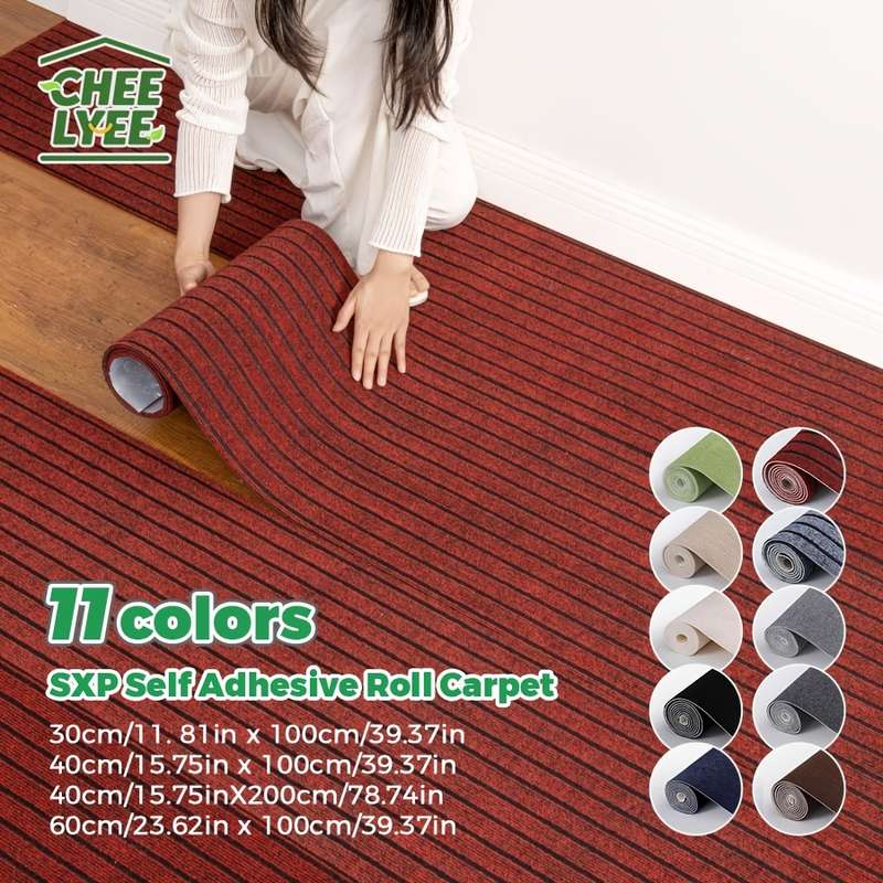 1Pc Light Gray 40x200cm Floor Mat