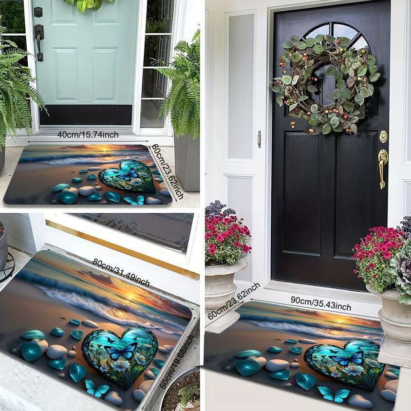 1Pc 20x31inch 50x80cm Floor Mat