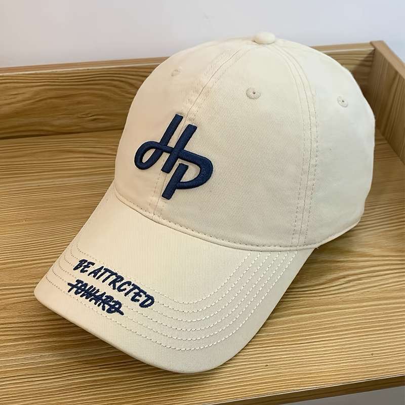 1pc Unisex Embroidered Cotton Baseball Cap Fantasy Theme Breathable Adjustable Fit Hand Wash On