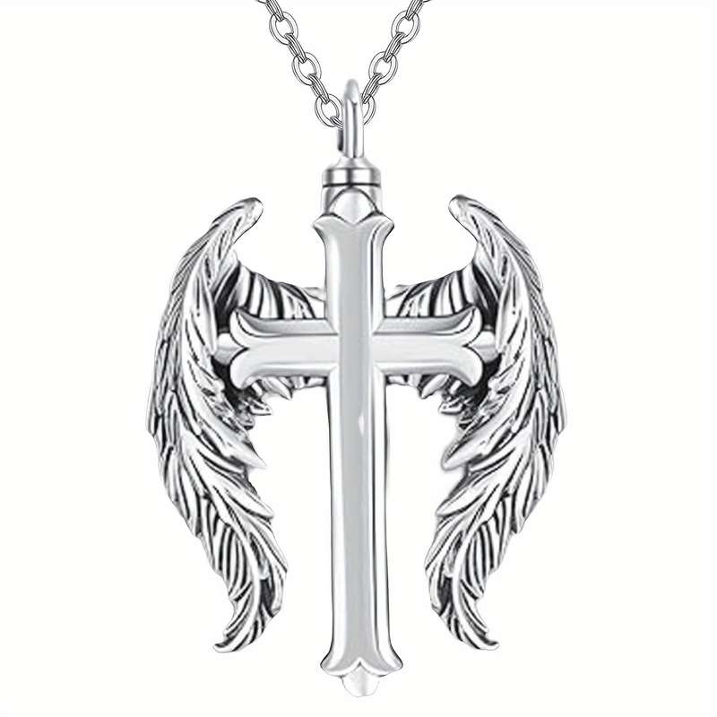 1 Piece Silvery Jesus Theme Pendant