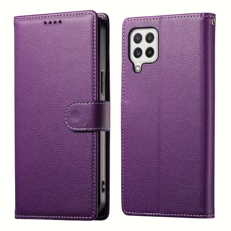 1pc Purple For Samsung Galaxy A22 Phone Cases
