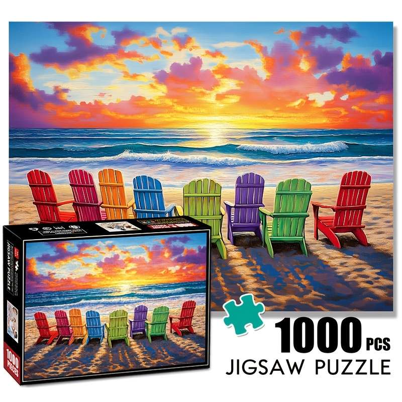 1000 Piece Paper Jigsaw Puzzle For Adults