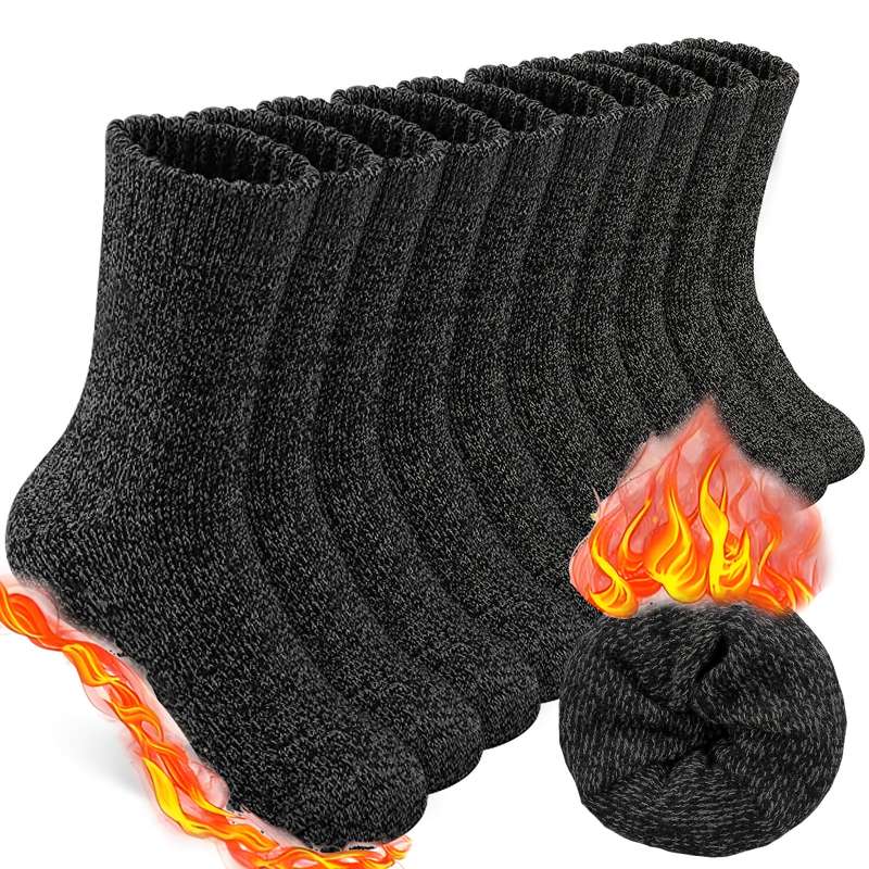 Sock 5 Pairs Of Black  One Size