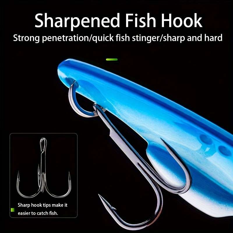 1pc 15g Golden VIB Vibrating Fishing Bait