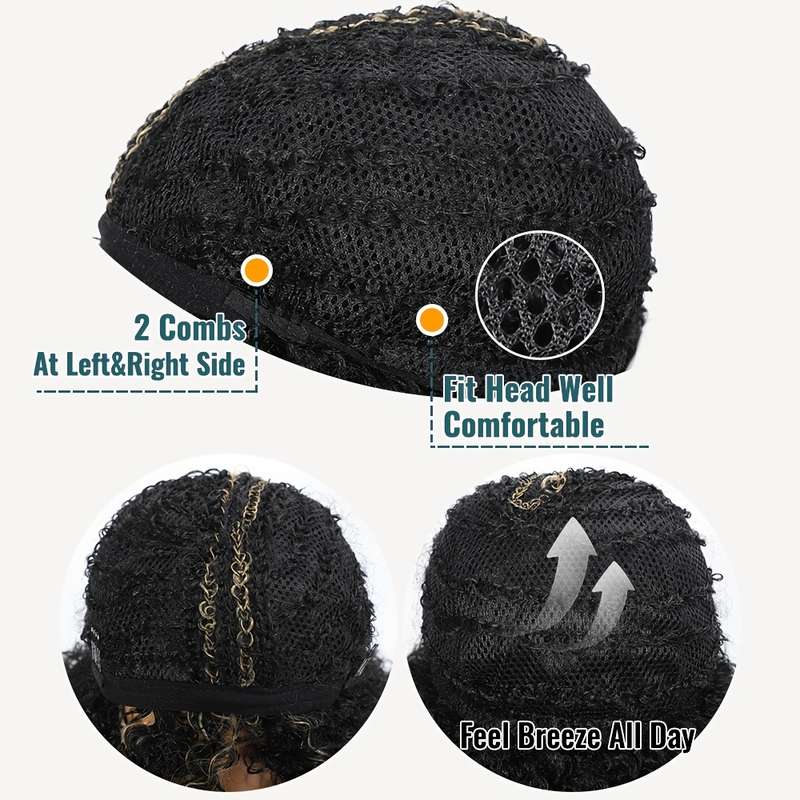 1Pc M1B27A 35.56cm Fashion Design Wig