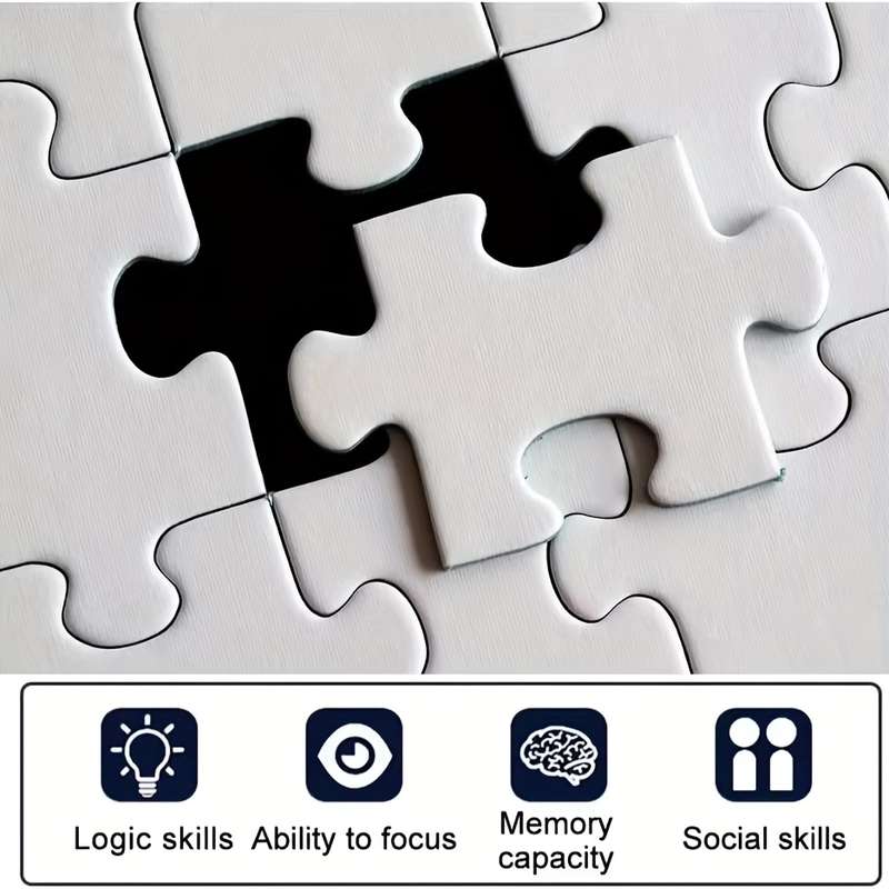 1001000pcs Adult Jigsaw Puzzle High-Quality Thick and Durable Mixed Color Cuboid
