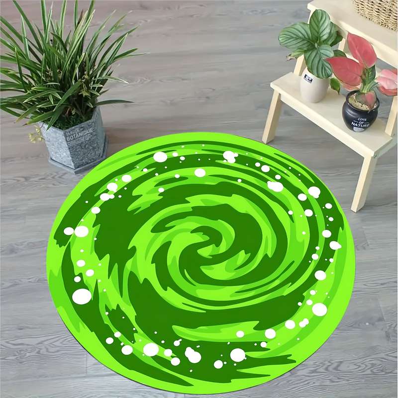 1Pc Polychrome 80x80 Floor Mat