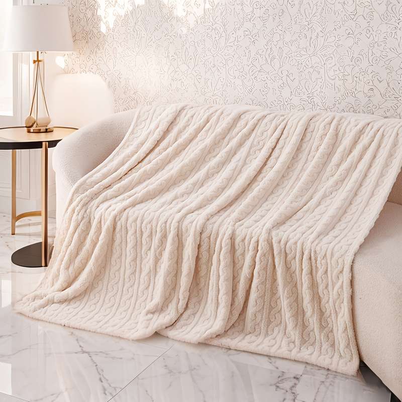 1ps Blanket Color Sakura Pink