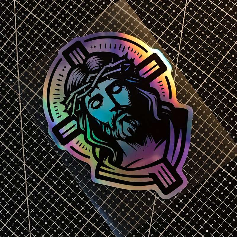 1pc  Jesus Christian Themed Stickers