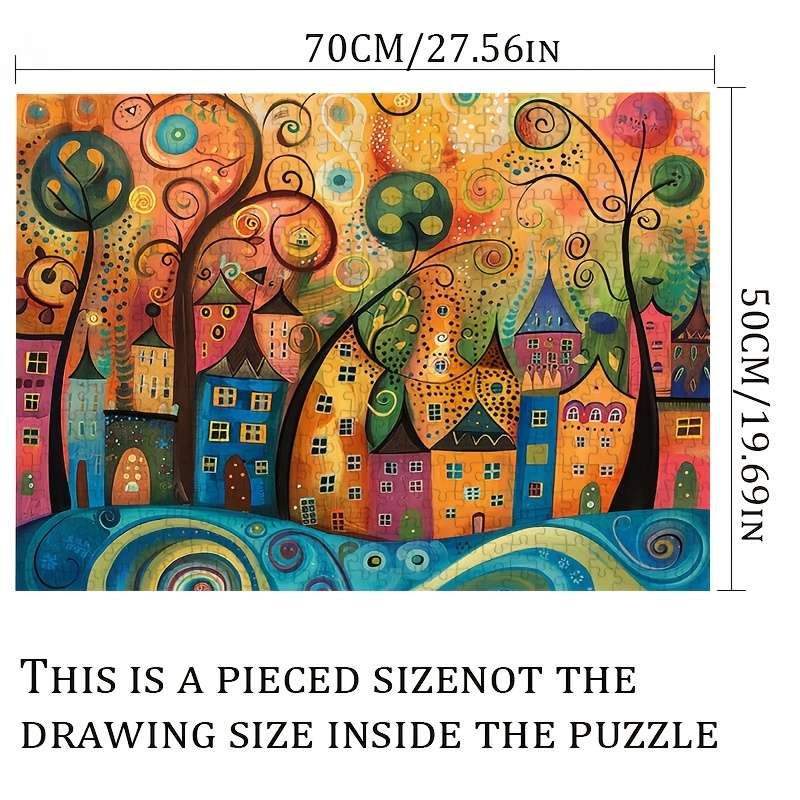 1000 Piece Mini Paper Jigsaw Puzzle