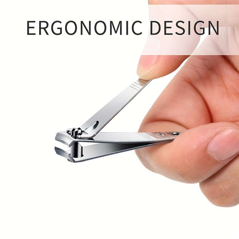 32pcs Stainless Steel Nail Clipper Set Sharp Durable Fingernail  Toenail Cutters for Salon-