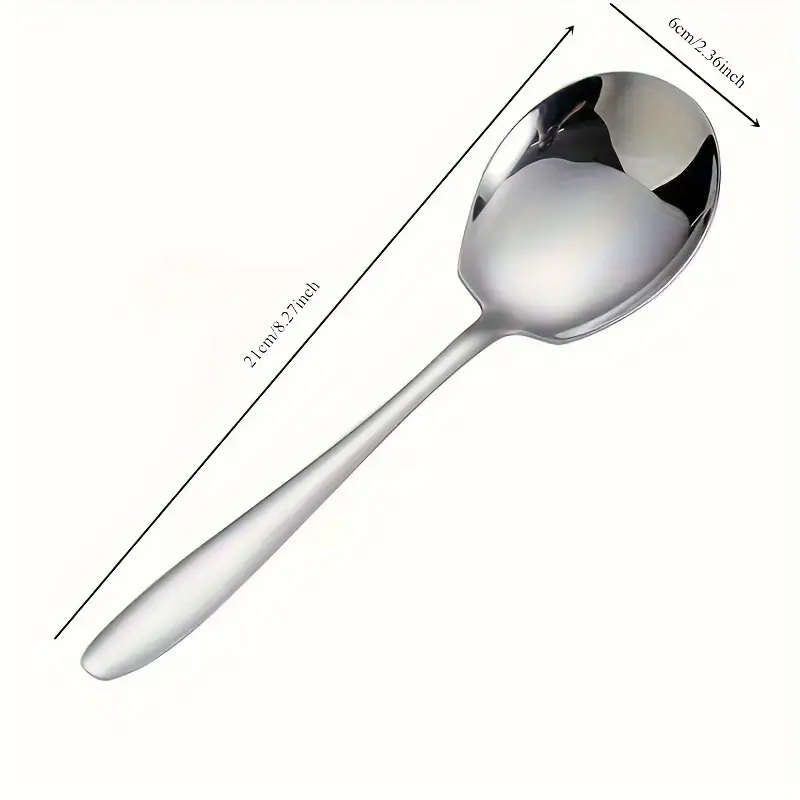 Thickened Large Stainless Steel Spoon