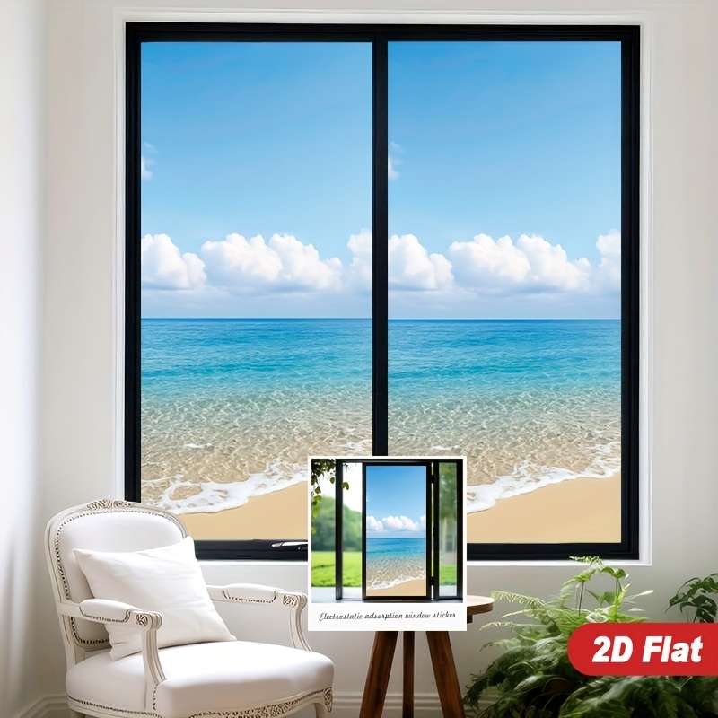 1pc 45x100cm Door Window Sticker