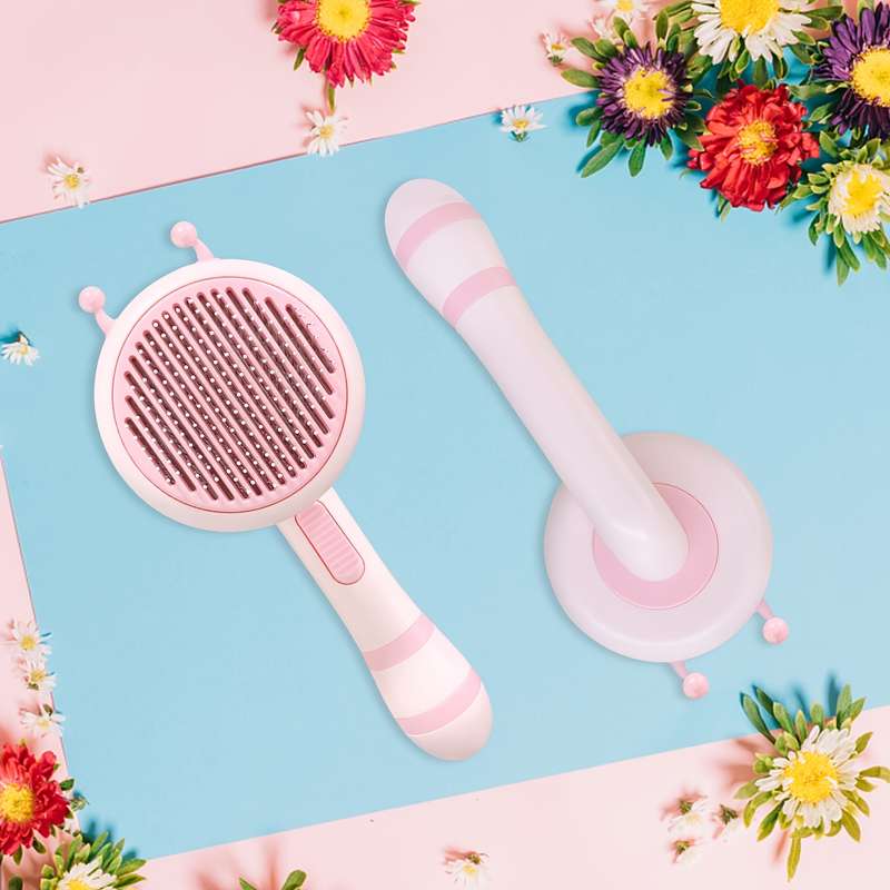 1pc Pink Pet Comb