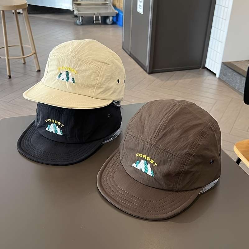 1pc Women'S Outdoor Quick-Drying Short Brim Baseball Hat Women'S Street Soft Brim Five-Piece M