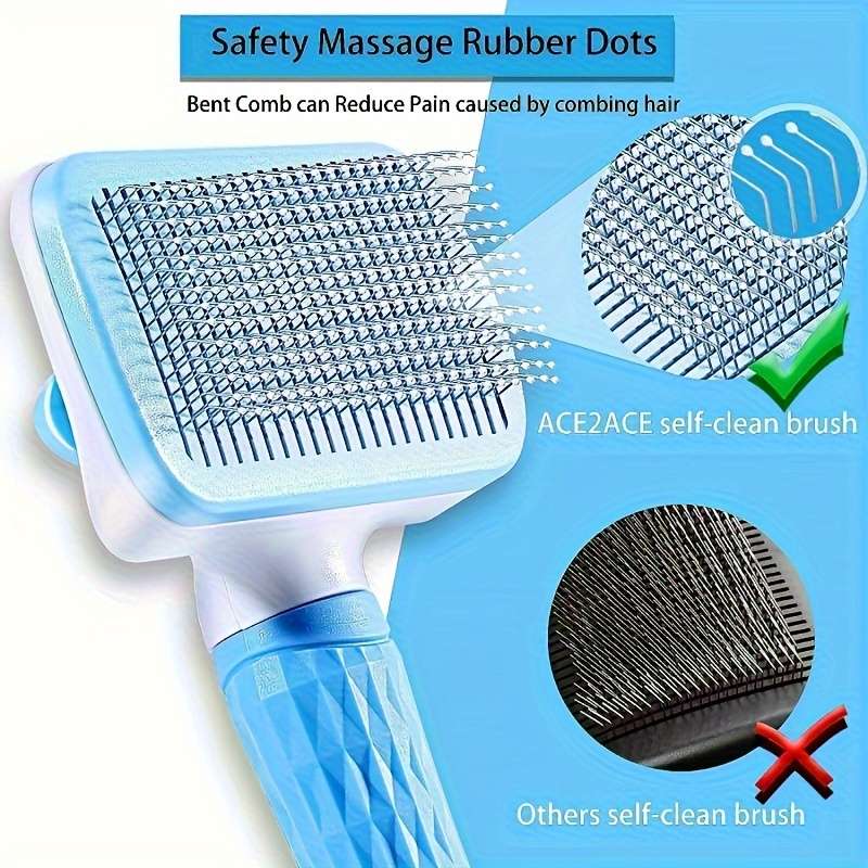 1pc Grey Pet Comb