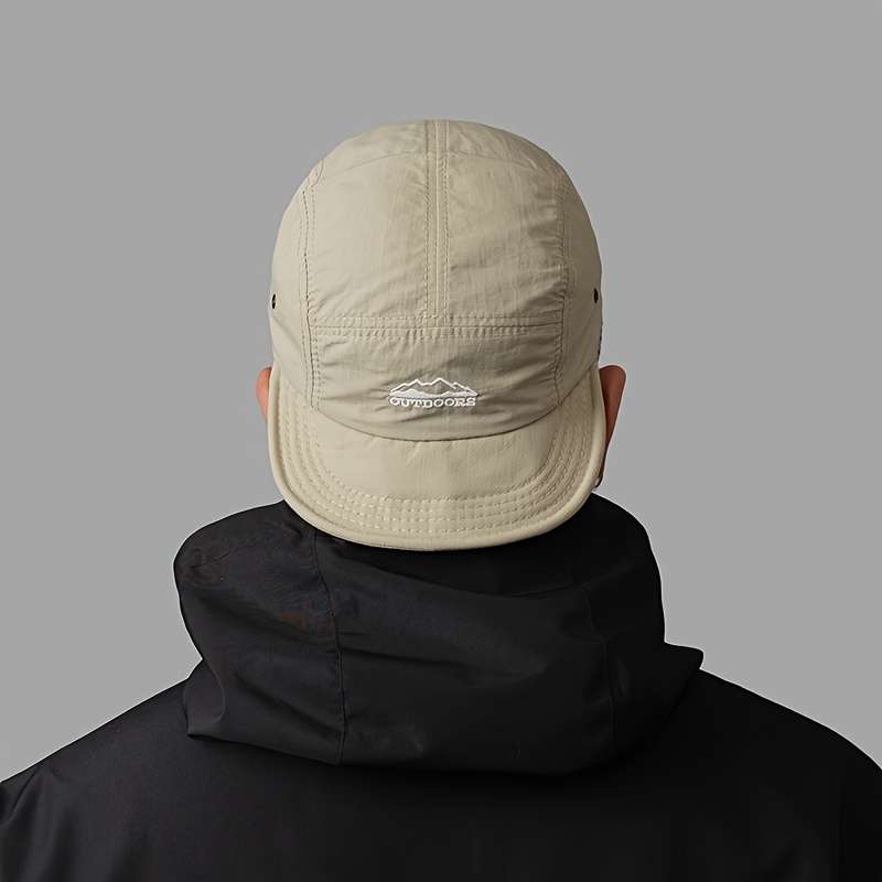 1pc Vintage Japanese-Inspired Unisex Outdoor Sports Baseball Cap Quick-Dry Breathable Polyester