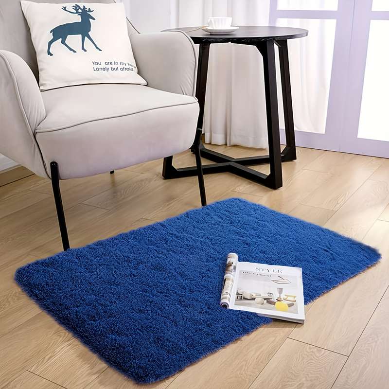 1Pc Dark Blue 50x160cm 19.69x62.99inch Floor Mat
