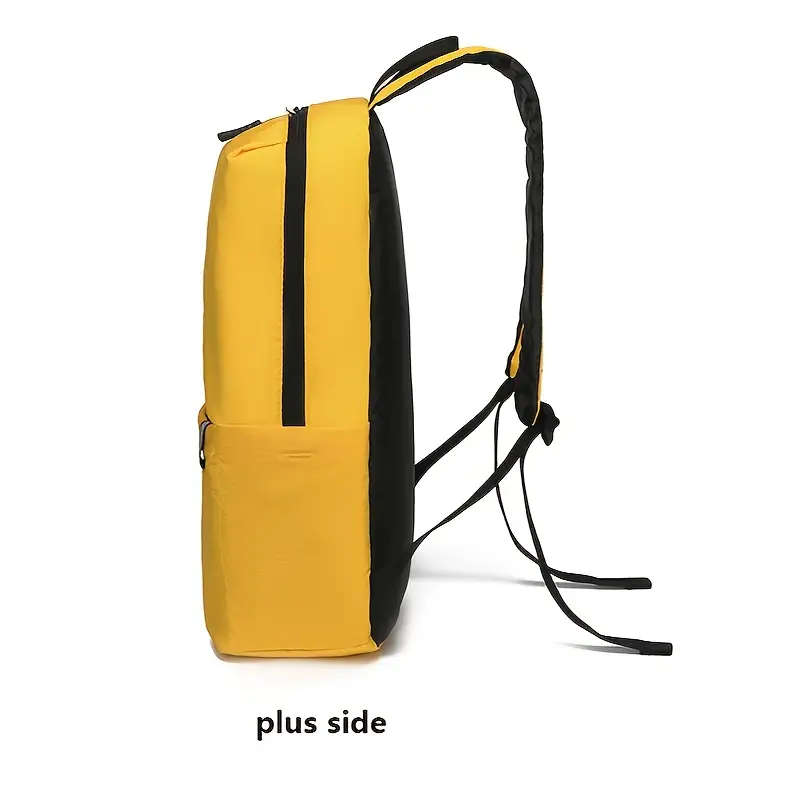 1pc Stylish Backpack Suitable for Both Men And Women Perfect for Casual Use And Students Color sent