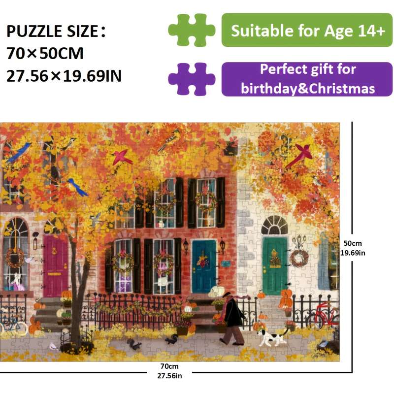 1000 Piece Paper Jigsaw Puzzle For Adults